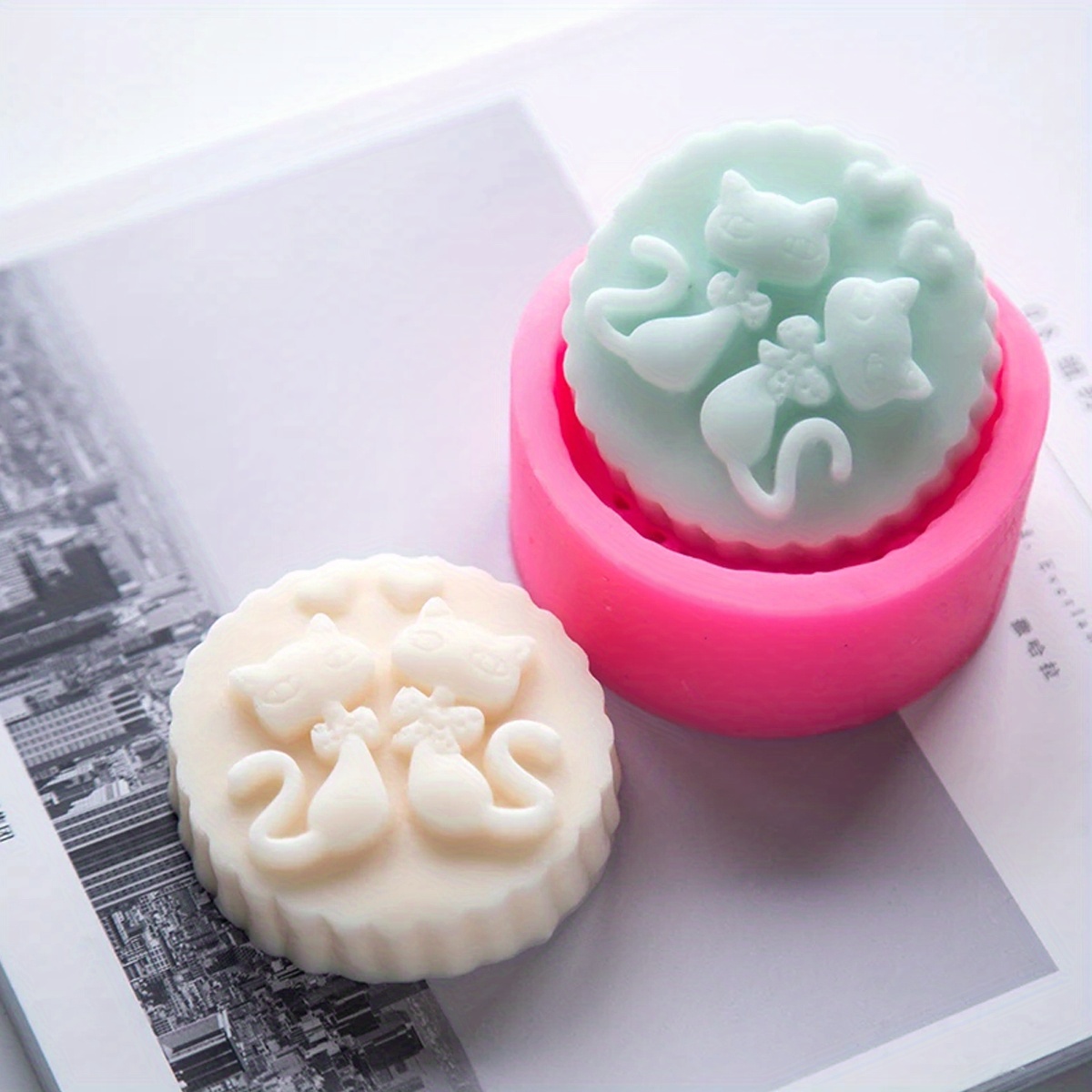 Candle Making Tutorial - Moule à savon en silicone en